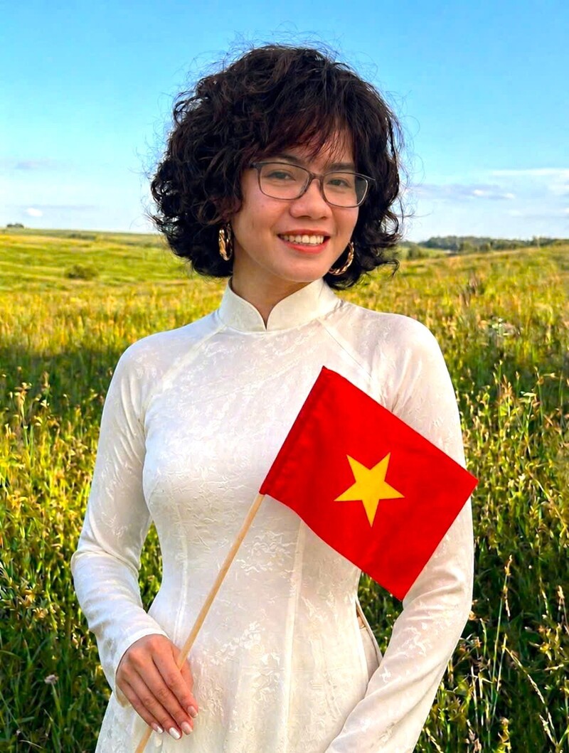 Chị Hoàng Mai (xã Hưng Nguyên).