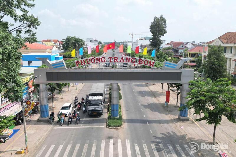 Phường Trảng Bom 'thay áo' để bước vào chặng đường phát triển mới. Ảnh: Báo Đồng Nai.