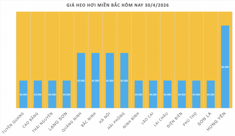 Giá heo hơi hôm nay 30/4/2026: Cao nhất 69.000 đồng/kg - 1