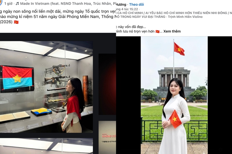 Người dân “check-in” tại các địa danh lịch sử, lan tỏa trào lưu “du lịch về nguồn” và tinh thần tự hào dân tộc.