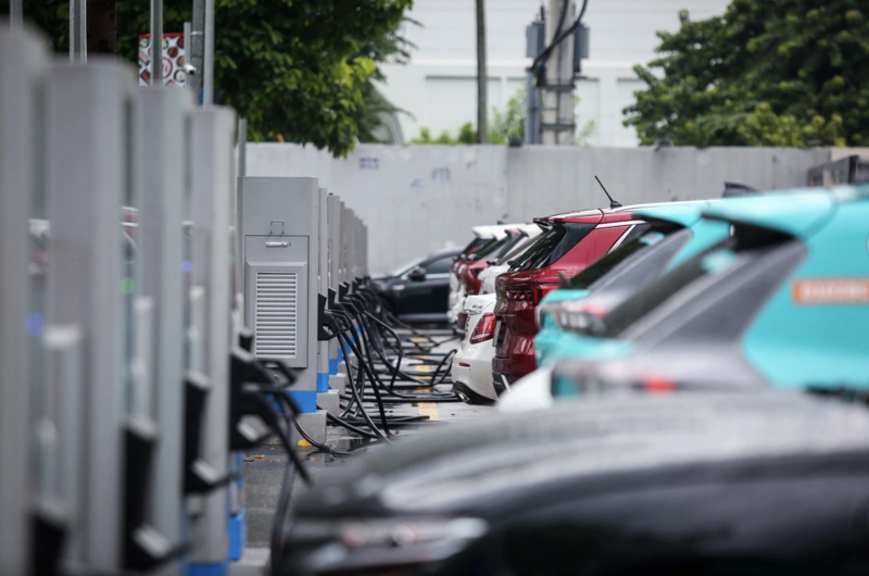 Hạ tầng sạc chính là mảnh ghép quan trọng để hoàn thiện hệ sinh thái xe điện. Ảnh: Nhật Thịnh