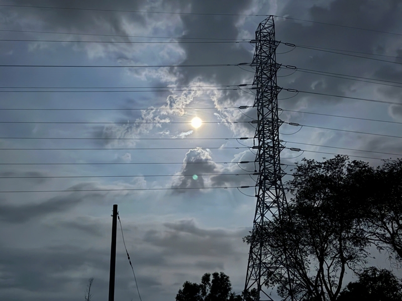 Công trình Xuất tuyến Trạm biến áp 220kV TP. Nhơn Trạch (Đồng Nai) đã đóng điện hoàn thành lúc 23 giờ 50 ngày 30/4/2026. Ảnh EVNSPC.
