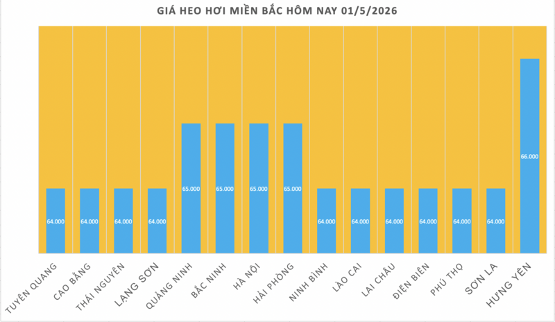 Giá heo hơi hôm nay 01/5/2026: Đi ngang trên toàn quốc - 1