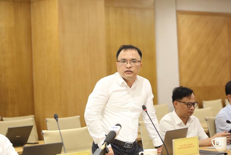 Ông Trần Anh Tú, Phó Cục trưởng Cục Công nghiệp công nghệ thông tin