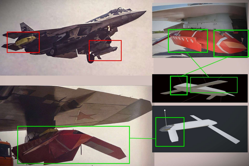 Tên lửa mới trên Su-57 được thiết kế để đánh mục tiêu chính xác từ ngoài tầm phòng không đối phương. Ảnh: Army Recognition