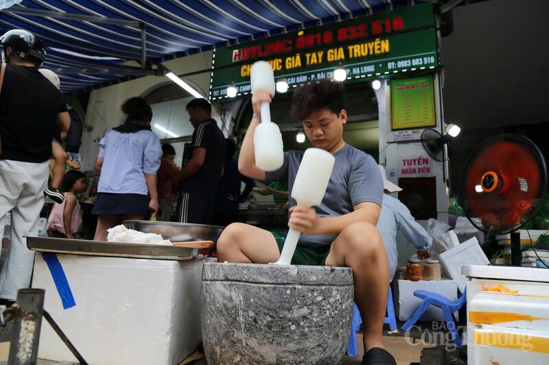Mực giã tay - một trong những ưu tiên lựa chọn của du khách khi đến Quảng Ninh.