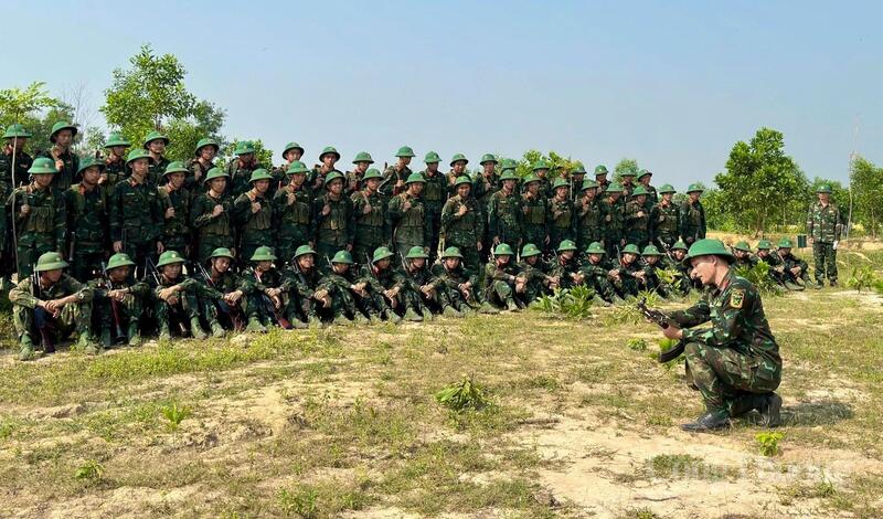 Vào quân đội, các tân binh mới được rèn luyện kỷ luật, ý chí và bản lĩnh, từng ngày trưởng thành trong môi trường chính quy, gắn bó cùng đồng đội. Ảnh: Quốc Anh