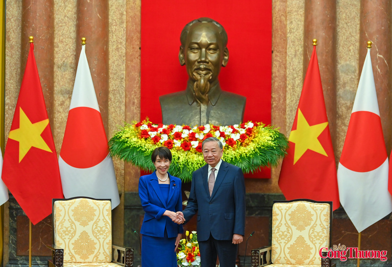Tổng Bí thư, Chủ tịch nước Tô Lâm tiếp Thủ tướng Nhật Bản Takaichi Sanae.