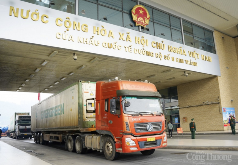 Kế quả xuất nhập khẩu qua các cửa khẩu trên địa bàn tỉnh Lào Cai trong quý I/2026 ghi nhận tăng trưởng cao. Ảnh minh họa: Quỳnh Nga