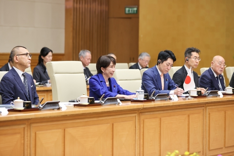 Thủ tướng Nhật Bản bày tỏ mong muốn hợp tác với Việt Nam nhằm tăng cường tính tự chủ và khả năng chống chịu của nền kinh tế hai nước - Ảnh: VGP/Nhật Bắc
