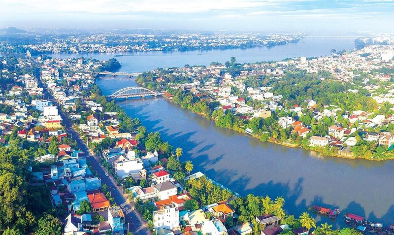 Một góc thành phố Đồng Nai - địa phương đang chuyển mình mạnh mẽ thành trung tâm công nghiệp, logistics và sản xuất xanh của vùng phía Nam. Ảnh: Văn Hùng