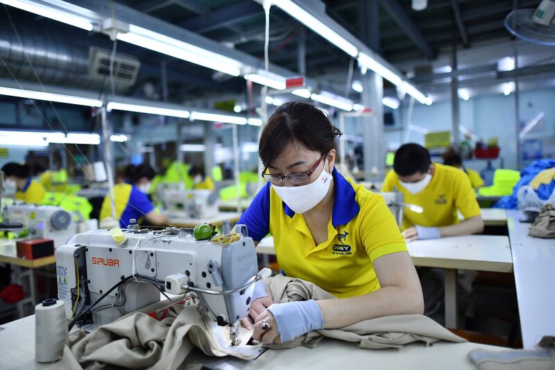 Doanh nghiệp dệt may Việt Nam mạnh về năng lực sản xuất, xuất khẩu. Ảnh minh họa
