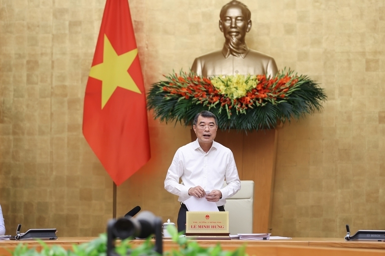 Thủ tướng Chính phủ Lê Minh Hưng chủ trì phiên họp Chính phủ thường kỳ tháng 4/2026 - phiên họp Chính phủ thường kỳ đầu tiên của Chính phủ khóa XVI - Ảnh: VGP/Nhật Bắc