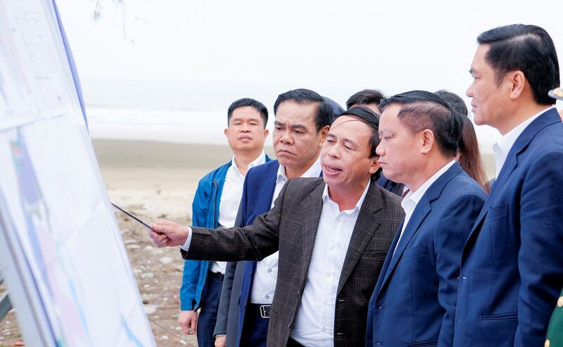 Tỉnh Nghệ An đang khẩn trương triển khai các bước để khởi công xây dựng Nhà máy Nhiệt điện LNG Quỳnh Lập. Ảnh: Mai Liễu