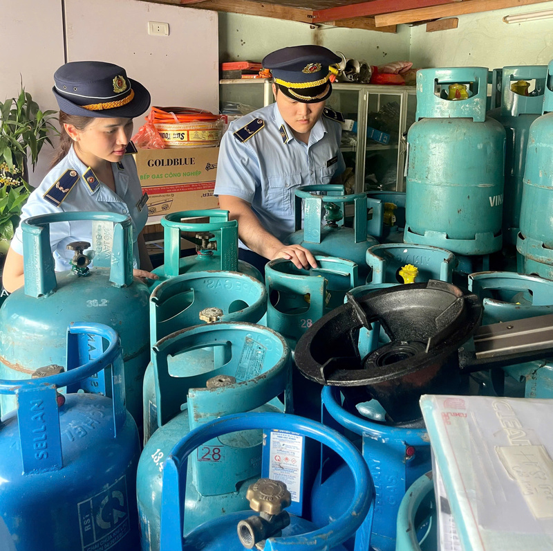 Trong tháng 4/2026, lực lượng Quản lý thị trường Lạng Sơn đã kiểm tra 27 vụ trong lĩnh vực khí dầu mỏ hóa lỏng (LPG), qua đó xử phạt 25 vụ với tổng số tiền 46.600.000 đồng. Ảnh minh họa