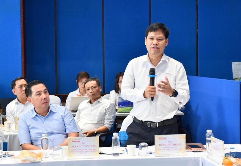 Ông Bùi Quốc Hoan - Phó Tổng giám đốc Tổng công ty Điện lực miền Nam. Ảnh: Thanh Minh