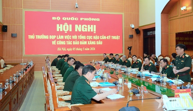 Quang cảnh hội nghị. Ảnh: QĐND