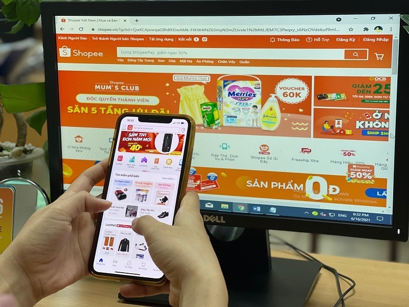 Sàn thương mại điện tử có trách nhiệm công khai phương thức tiếp nhận, giải quyết khiếu nại và phối hợp bảo vệ quyền lợi người tiêu dùng. Ảnh minh hoạ