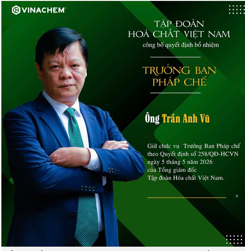 Tập đoàn Hóa chất Việt Nam kiện toàn nhân sự cấp ban - 3