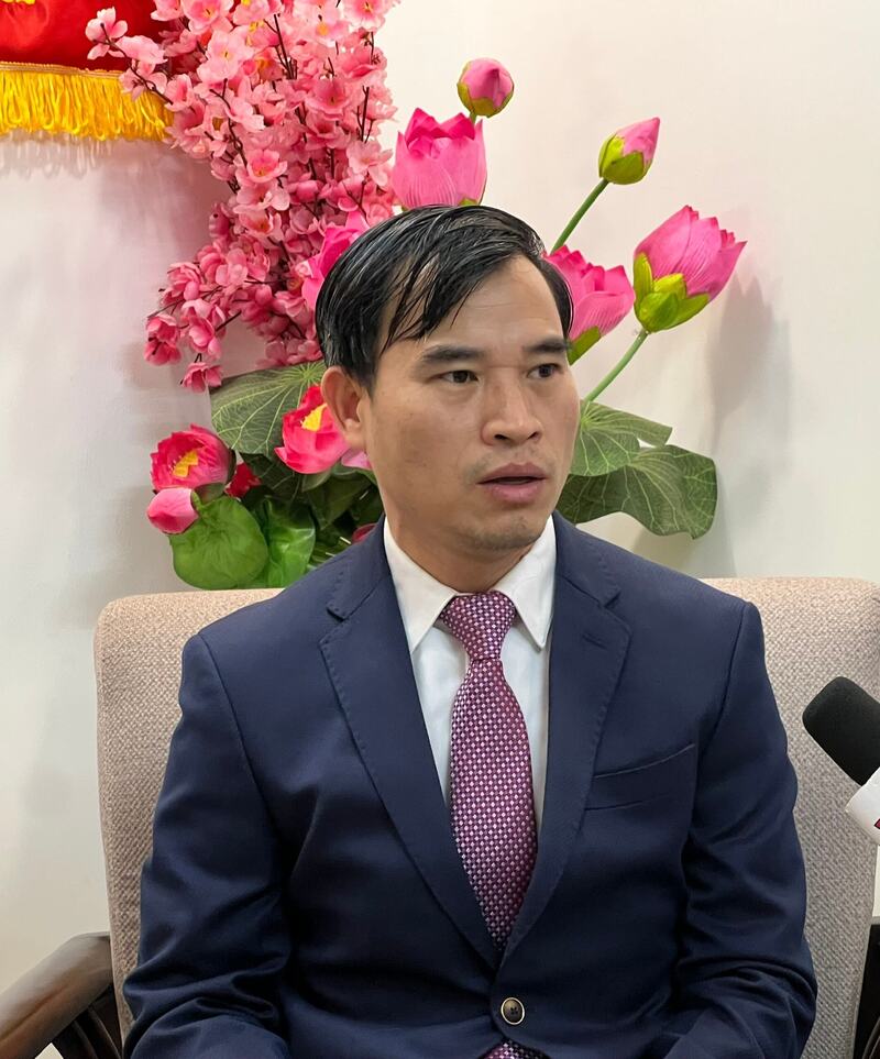 Ông Bùi Trung Thướng, Tham tán Thương mại, Trưởng Thương vụ Việt Nam tại Ấn Độ.