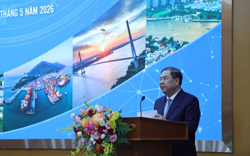 Phó Thủ tướng Thường trực Chính phủ Phạm Gia Túc dự và phát biểu tại Hội nghị công bố điều chỉnh Quy hoạch tổng thể quốc gia và các quy hoạch vùng thời kỳ 2021-2030, tầm nhìn đến năm 2050 - Ảnh: VGP/Phương Nguyên