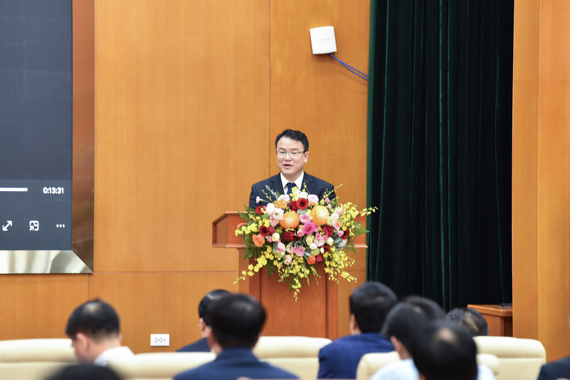 Thứ trưởng Bộ Tài chính Trần Quốc Phương. Ảnh: Mạnh Tuấn