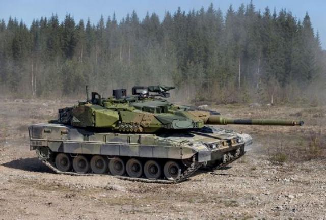 Xe tăng Leopard 2A8NO. Ảnh: Amstrade