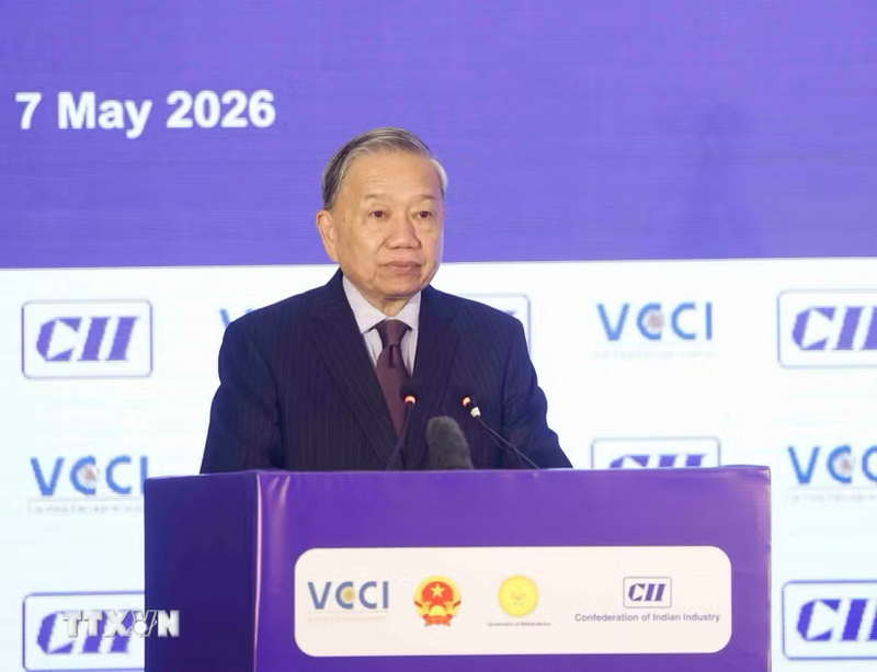 Tổng Bí thư, Chủ tịch nước Tô Lâm phát biểu khai mạc Diễn đàn. Ảnh: Thống Nhất/TTXVN