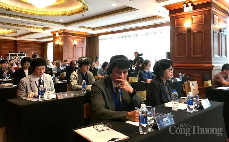 Diễn đàn là hoạt động cụ thể hóa các nội dung hợp tác giữa Việt Nam - Hàn Quốc trong lĩnh vực quyền tác giả, quyền liên quan. Ảnh: Bảo Thoa