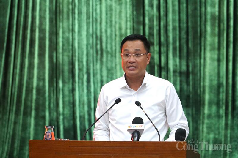 Bí thư Thành ủy Đà Nẵng Lê Ngọc Quang phát biểu tại Hội nghị