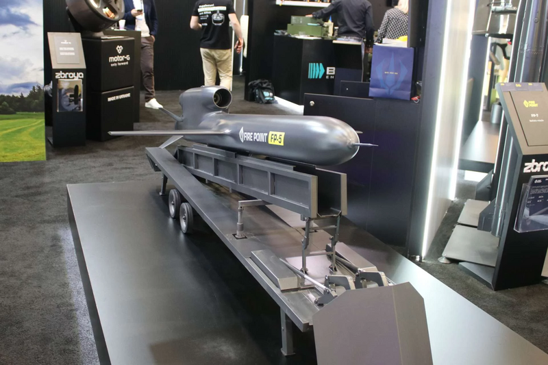Tên lửa FP-5 Flamingo của Ukraine gây chú ý với tầm bắn tới 3.000 km. Ảnh: Army Recognition