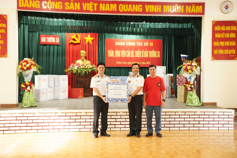 Từ đất liền tới Trường Sa: Dấu ấn Đoàn công tác số 13 - 6