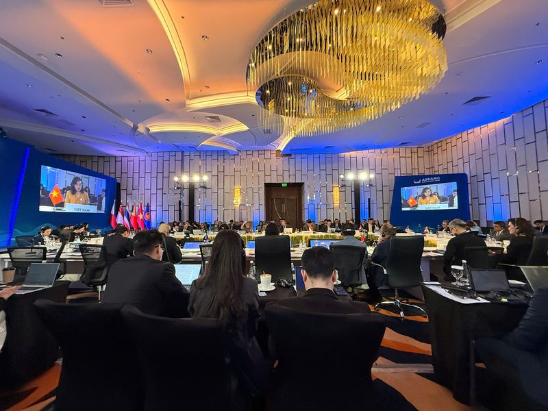 Hội nghị chung giữa Bộ trưởng Ngoại giao và Bộ trưởng Kinh tế ASEAN đã diễn ra tại thành phố Cebu, Philippines. Ảnh: Vụ Chính sách thương mại đa biên