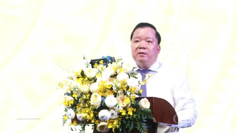Ông Phạm Tuấn Anh, Cục trưởng Cục Kỹ thuật an toàn và Môi trường công nghiệp phát biểu khai mạc hội nghị. Ảnh: Lê Sơn