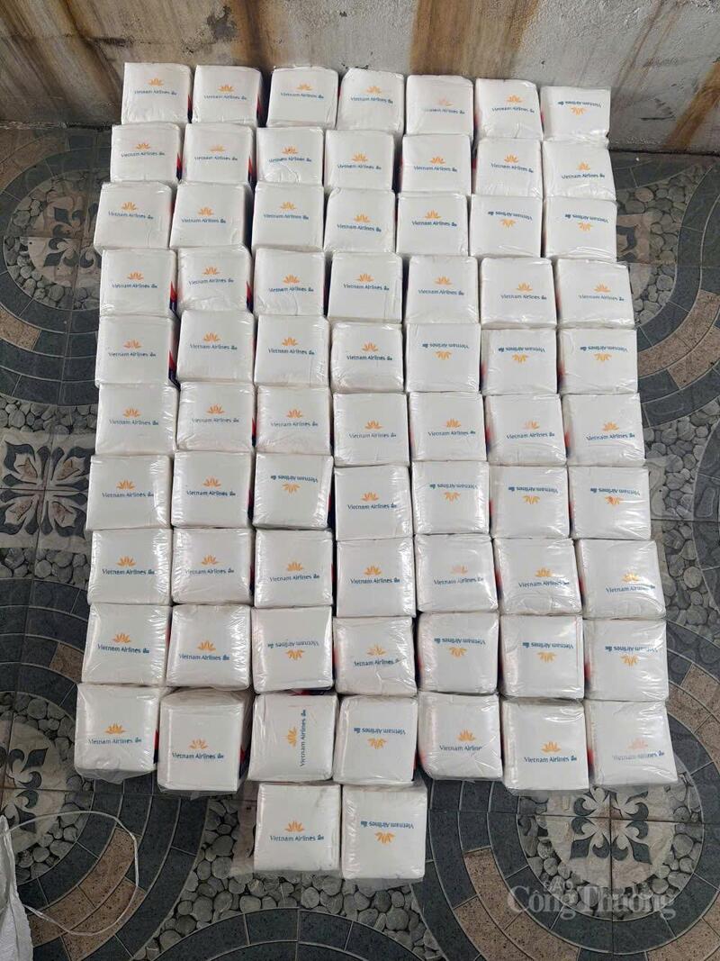 Các sản phẩm vi phạm nhãn hiệu bị lực lượng chức năng thu giữ, buộc tiêu hủy. Ảnh: QLTT Hà Tĩnh