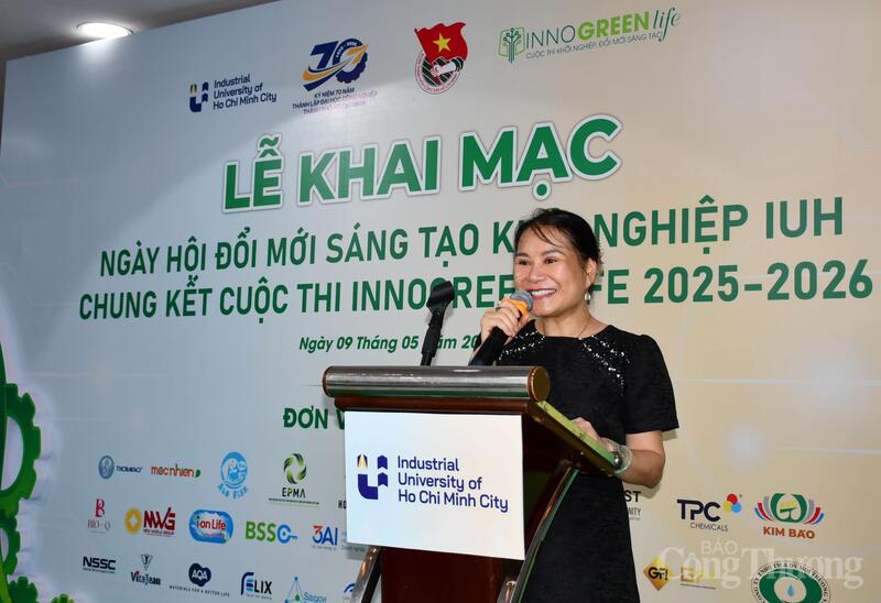 PGS.TS Đàm Sao Mai - Phó Hiệu trưởng IUH.
