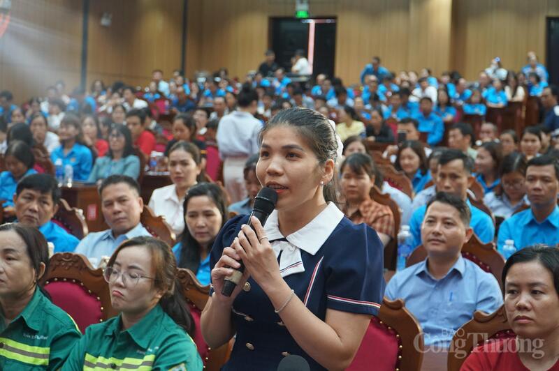 Công nhân, người lao động TP. Đà Nẵng phát biểu kiến nghị