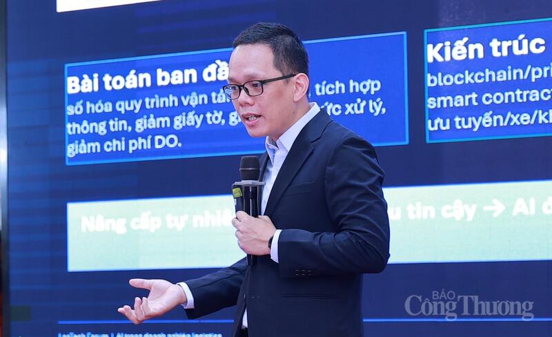 PGS. TS. Nguyễn Bình Minh, Viện trưởng Viện Công nghệ và Kinh tế số, Đại học Bách khoa Hà Nội. Ảnh: Quỳnh Trang