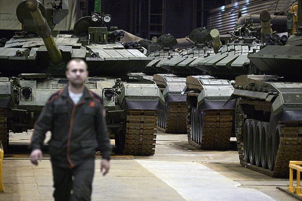 Xe tăng T-90M. Ảnh: RIAN