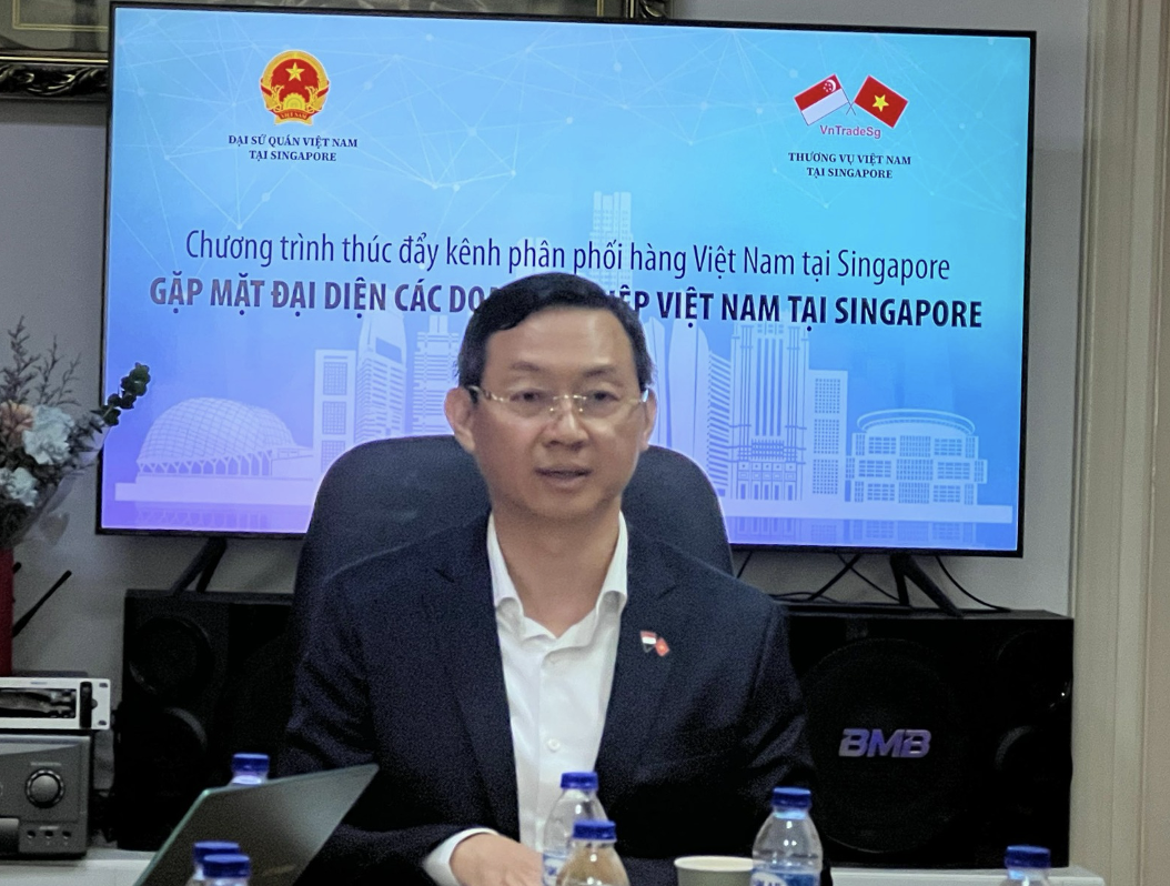 Đại sứ Trần Phước Anh phát biểu khai mạc.