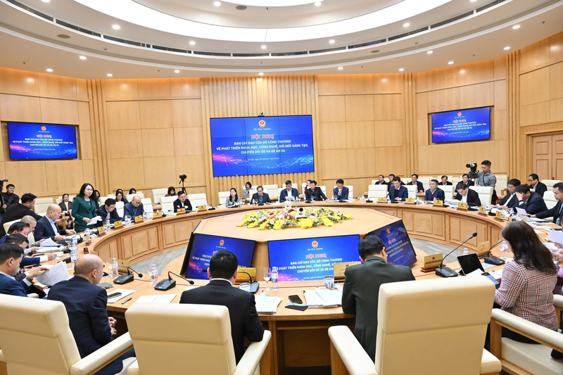 Hội nghị Ban Chỉ đạo của Bộ Công Thương về phát triển khoa học, công nghệ, đổi mới sáng tạo, chuyển đổi số và Đề án 06