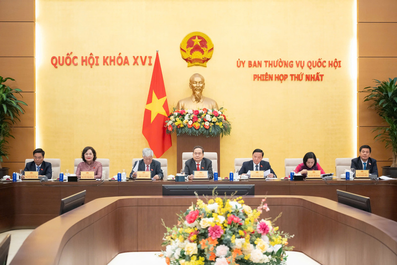 Phiên họp thứ Nhất - Ủy ban Thường vụ Quốc hội khóa XVI