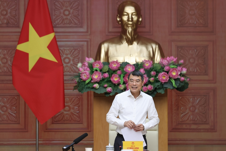 Thủ tướng Lê Minh Hưng ghi nhận, đánh giá cao Bộ Ngoại giao đã nỗ lực triển khai các nhiệm vụ thời gian qua, góp phần giữ vững hòa bình, ổn định, môi trường phát triển đất nước và quan hệ hữu nghị với các nước - Ảnh: VGP/Nhật Bắc