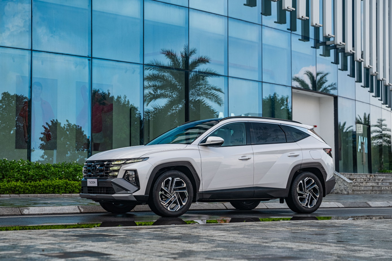 Hyundai Tucson là mẫu xe bán chạy nhất của Hyundai tại Việt Nam trong tháng 4 với 626 xe. Ảnh: TC Group