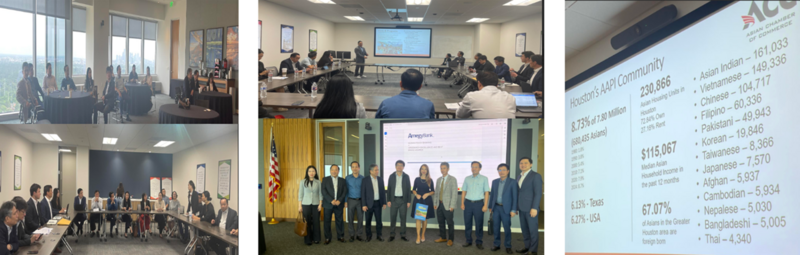 Sự kiện do chi nhánh Thương vụ Việt Nam tại Houston và Phòng Thương mại châu Á đồng tổ chức.