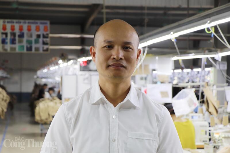 Ông Nguyễn Mạnh Quyền, Giám đốc điều hành Công ty TNHH DaeHan Global Thanh Hóa. Ảnh: Thanh Tuấn