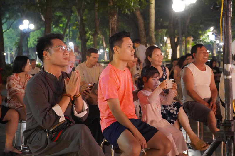 Chương trình thu hút sự quan tâm của nhân dân Thủ đô.