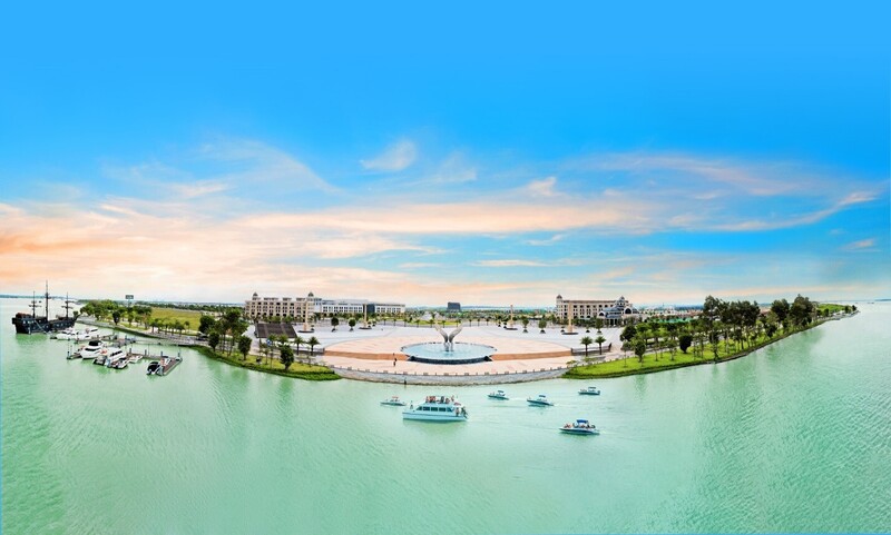 Diện mạo sống động của đô thị Aqua City. Ảnh: NVL