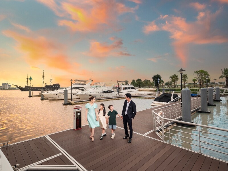 Aqua City từng bước khẳng định vị thế đô thị tâm điểm kết nối tương lai. Ảnh: NVL