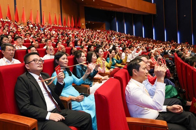 Đại biểu tham dự Đại hội đại biểu toàn quốc Mặt trận Tổ quốc Việt Nam lần thứ XI, nhiệm kỳ 2026 - 2031